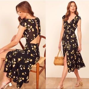 Reformation Floral Wellfleet Dress Size 6